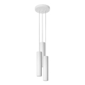 Luster na sajli LAGOS 3xGU10/10W/230V bela