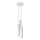 Luster na sajli LAGOS 3xGU10/10W/230V bela