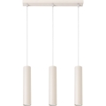 Luster na sajli LAGOS 3xGU10/10W/230V, krem boje