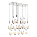 Luster na sajli LAHORE 15xG9/10W/230V sjajni hrom