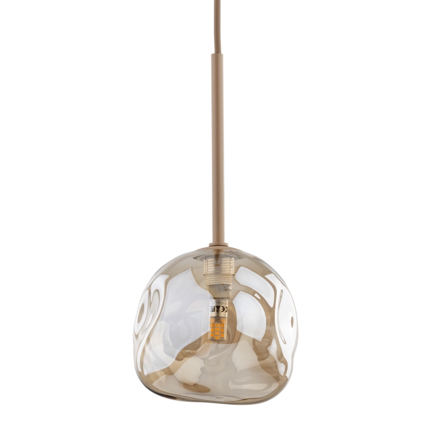 Luster na sajli LAVA 1xG9/8W/230V bež/zadimljena bež