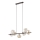 Luster na sajli LAVA 7xG9/8W/230V bronza/dimljeno bež