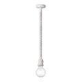Luster na sajli LEONARDO ROPE 1xE27/10W/230V beo