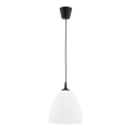 Luster na sajli LERA 1xE27/15W/230V crna