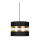 Luster na sajli LIND 1xE27/60W/230V crna