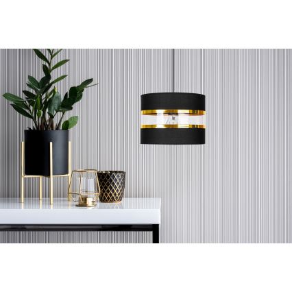 Luster na sajli LIND 1xE27/60W/230V crna