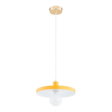 Luster na sajli LITO 1xE27/15W/230V žuta