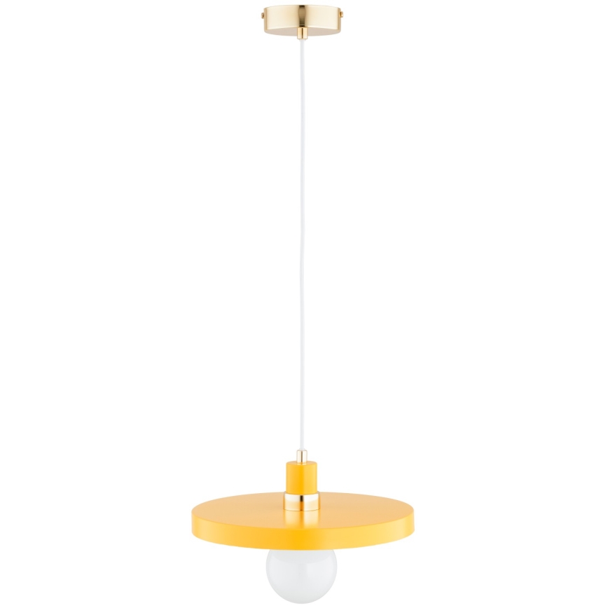 Luster na sajli LITO 1xE27/15W/230V žuta