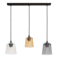Luster na sajli LUCEA 3xE27/15W/230V