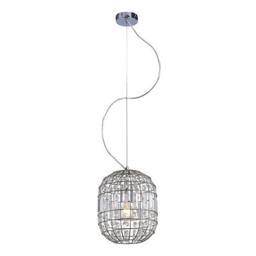 Luster na sajli LUCIA 1xE27/40W/230V, prečnik 23 cm