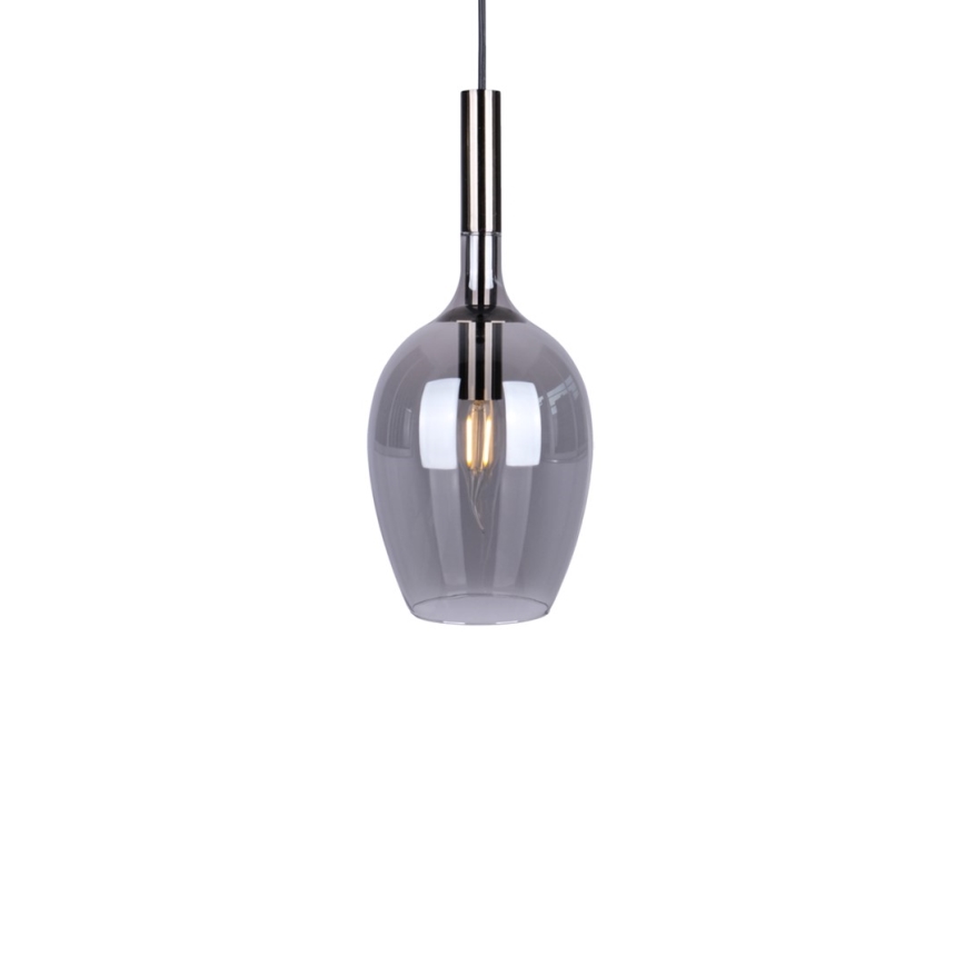 Luster na sajli LUGANO 1xE14/40W/230V siva
