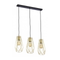 Luster na sajli LUGO 3xE27/60W/230V