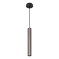 Luster na sajli LUNGOMARE 1xGU10/10W/230V matni hrom