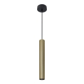 Luster na sajli LUNGOMARE 1xGU10/10W/230V zlatni