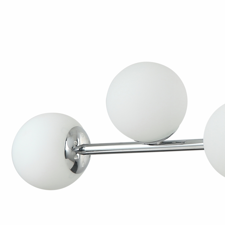 Luster na sajli MADDIE 6xE14/5W/230V sjajni hrom