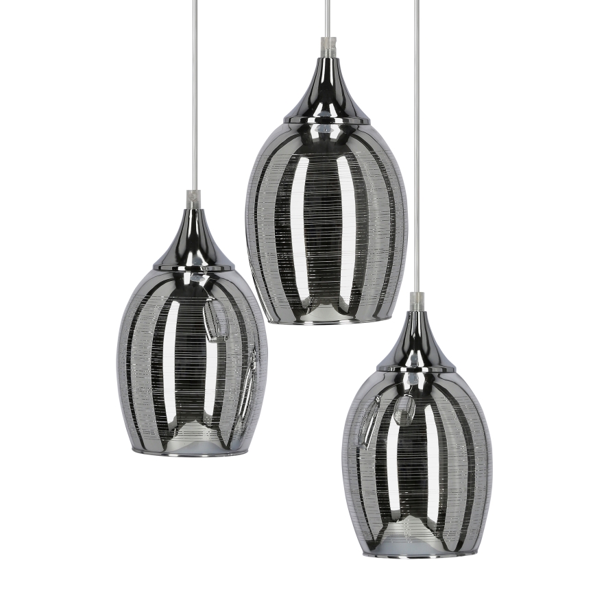 Luster na sajli MARINA 3xE27/60W/230V