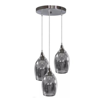 Luster na sajli MARINA 3xE27/60W/230V