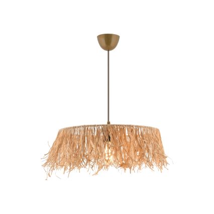 Luster na sajli MARISKA 1xE27/40W/230V rafija