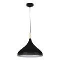 Luster na sajli MIKO 1xE27/60W/230V Ø 32 cm crna