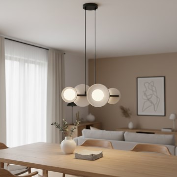 Luster na sajli MODEL 4xG9/8W/230V bela