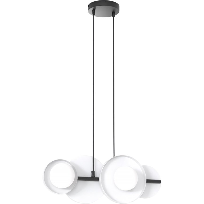 Luster na sajli MODEL 4xG9/8W/230V bela