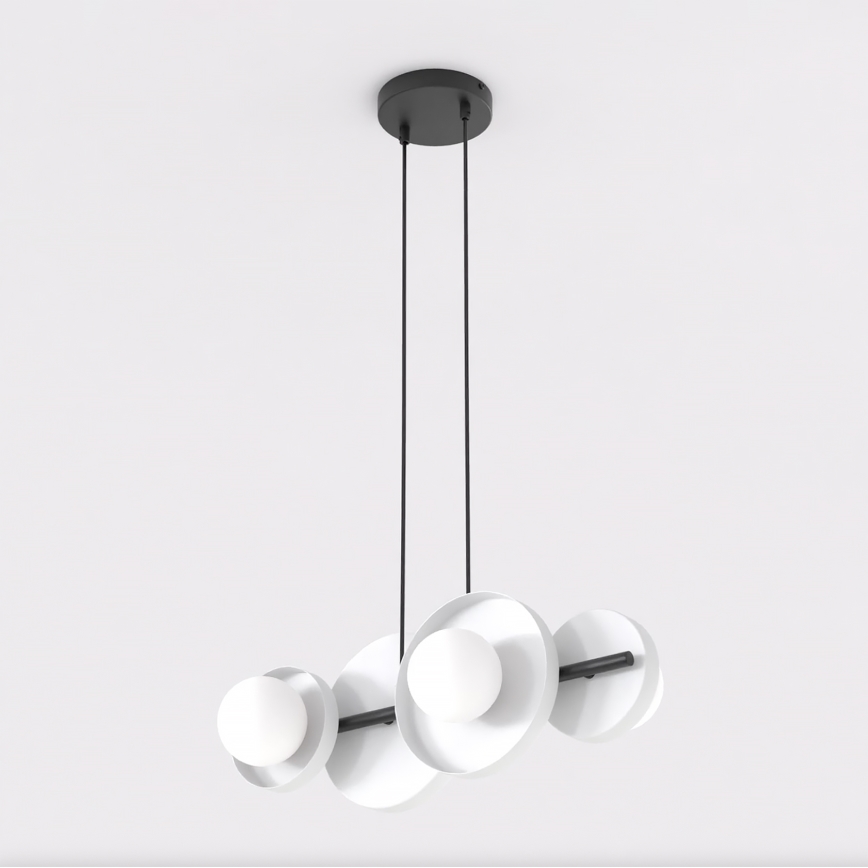 Luster na sajli MODEL 4xG9/8W/230V bela