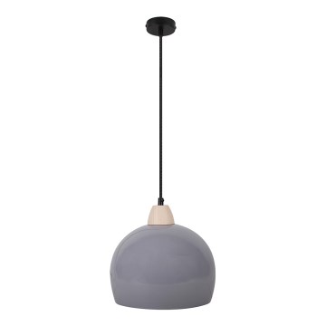 Luster na sajli MONROE 1xE27/60W/230V siva