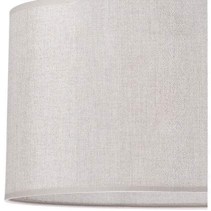 Luster na sajli MONTE 1xE27/60W/230V srebran