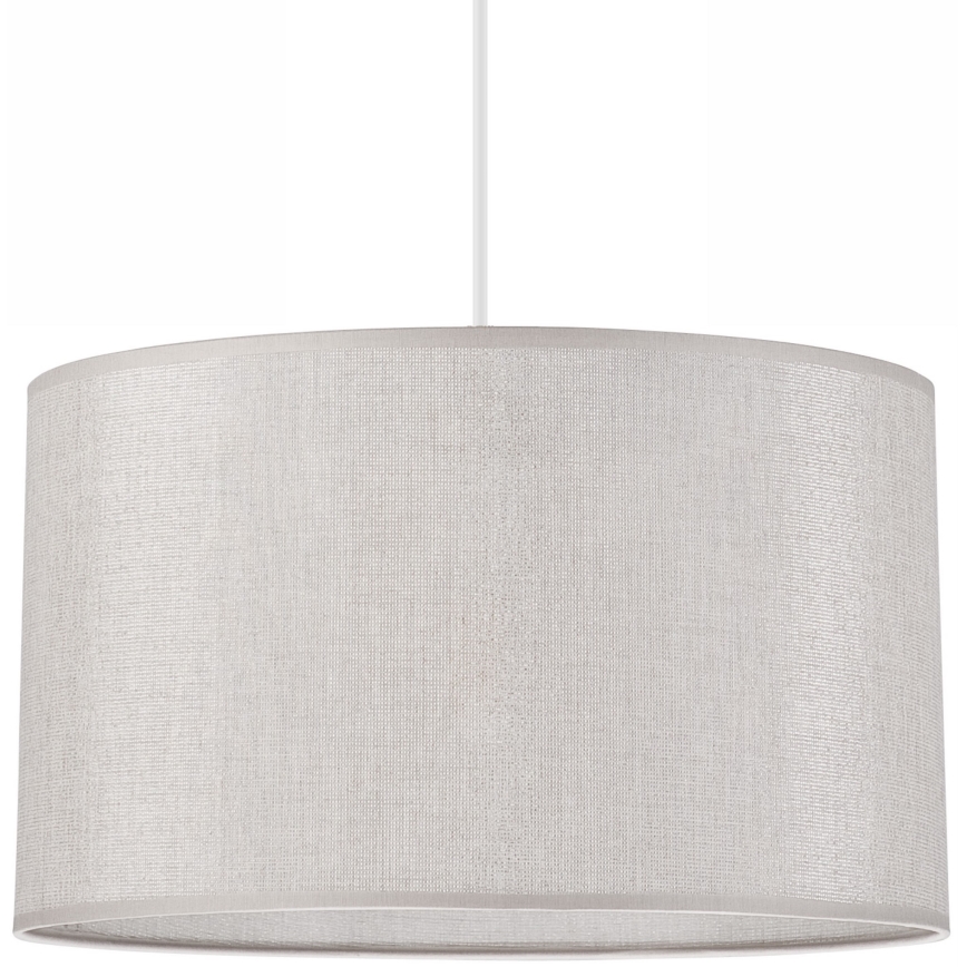 Luster na sajli MONTE 1xE27/60W/230V srebran