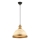 Luster na sajli MONZA 1xE27/40W/230V, prečnik 29 cm, krem/bronza