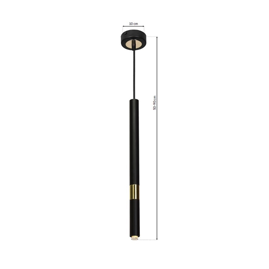 Luster na sajli MONZA 1xG9/7W/230V