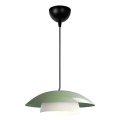 Luster na sajli MOONLIGH 1xE27/40W/230V zelene boje