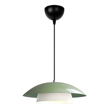 Luster na sajli MOONLIGH 1xE27/40W/230V zelene boje