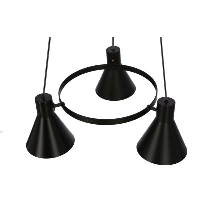 Luster na sajli MORE 3xE27/40W/230V