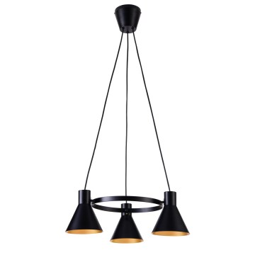 Luster na sajli MORE 3xE27/40W/230V