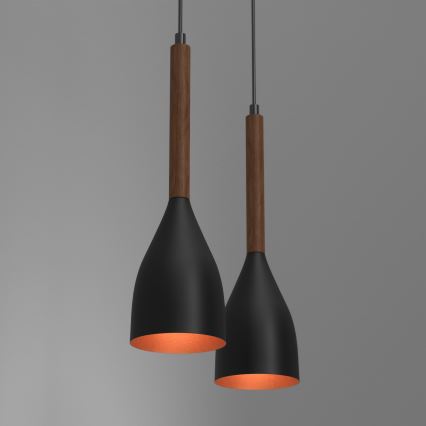 Luster na sajli MUZA 2xE27/60W/230V bukva