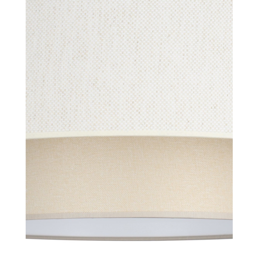 Luster na sajli NATIA 1xE27/60W/230V prečnik 45 cm krem