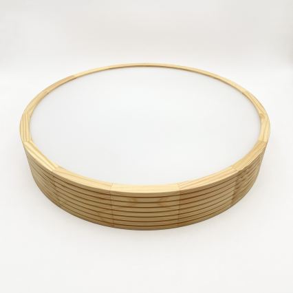 Luster na sajli NATURAL MODERN 3xE27/15W/230V prečnik 47,5 cm od borovine
