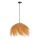 Luster na sajli NATURALEZA 1xE27/40W/230V prečnik 55 cm ratan