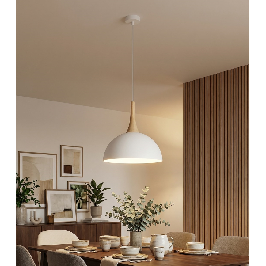 Luster na sajli NAUTICA 1xGX53/12W/230V bela
