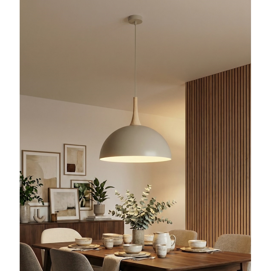 Luster na sajli NAUTICA 1xGX53/12W/230V bež