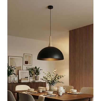 Luster na sajli NAUTICA 1xGX53/12W/230V crna