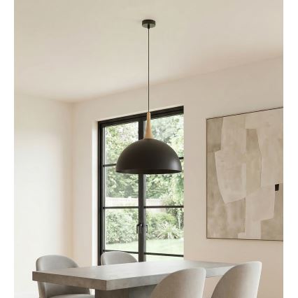 Luster na sajli NAUTICA 1xGX53/12W/230V crna