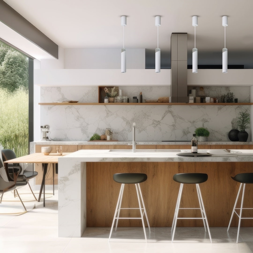 Luster na sajli NEO 1xGU10/8W/230V beo