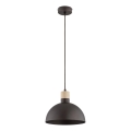 Luster na sajli NEOMI 1xE27/15W/230V crne boje
