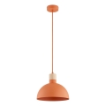 Luster na sajli NEOMI 1xE27/15W/230V narandžasta