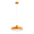Luster na sajli NEVERA 1xE27/15W/230V narandžasta