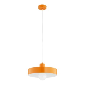 Luster na sajli NEVERA 1xE27/15W/230V narandžasta