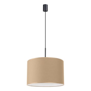 Luster na sajli NEVIA 1xE27/15W/230V prečnik 40 cm taupe