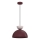 Luster na sajli NEVIS 1xE27/15W/230V prečnik 29 cm bordo